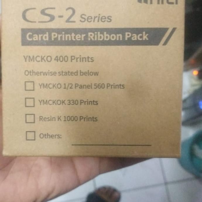 

CO RIBBON ID CARD YMCKO / COLOR HITI CS200E 400 PRINT
