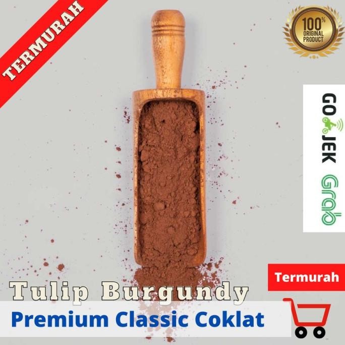

COKELAT BUBUK TULIP BURGUNDY PURE LIGHT COKLAT TULIP 500 G |1 KG