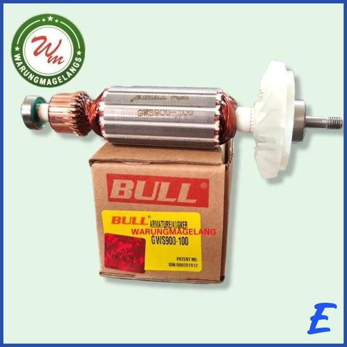 | WUN | ARMATURE ANGKER BULL FOR BOSCH GWS900 100 GWS 900 100 GERINDA TANGAN