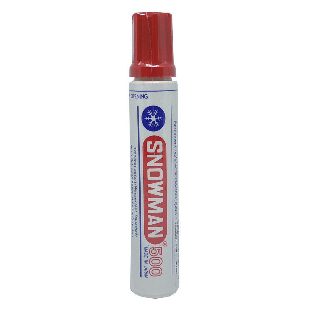 

Gramedia Pettarani - Snowman - Spidol Marker Permanent 500 Warna Merah