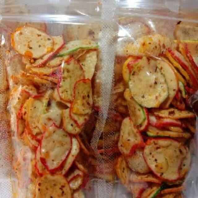 

HEMAT kerupuk seblak kering pedas daun jeruk Snack Food Cemilan