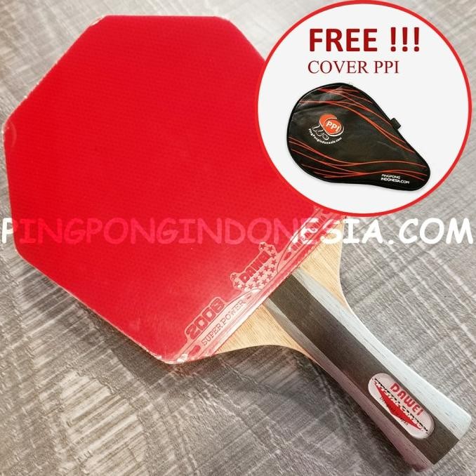 Diskon Dawei Cybershape Set - Rakitan Blade Kayu Bet Bat Pingpong Tenis Meja