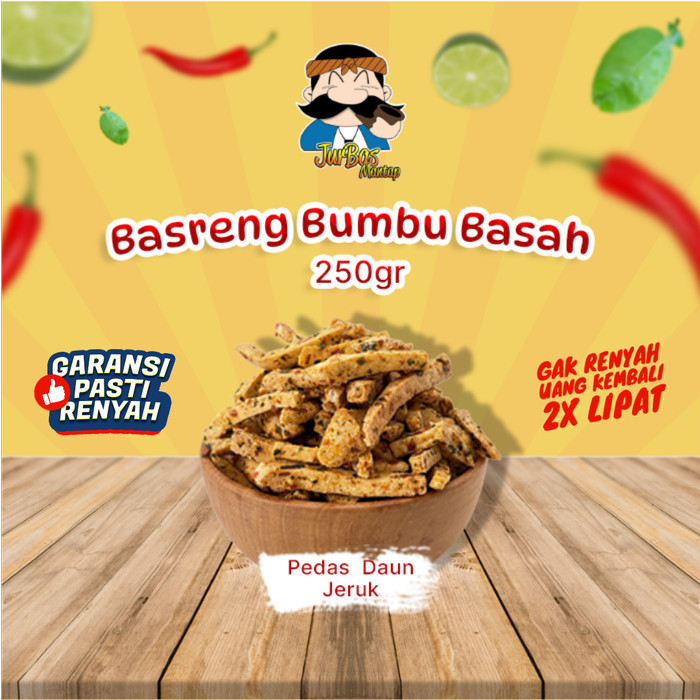 

CUCI GUDANG Basreng Pedas Jeruk Basah Ukuran 250gr Stik Makanan Ringan