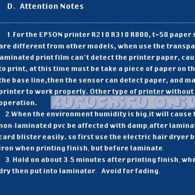 

Pvc Sheet Id Card - 25Set / Kertas Pvc Id Card / Bahan Id Card