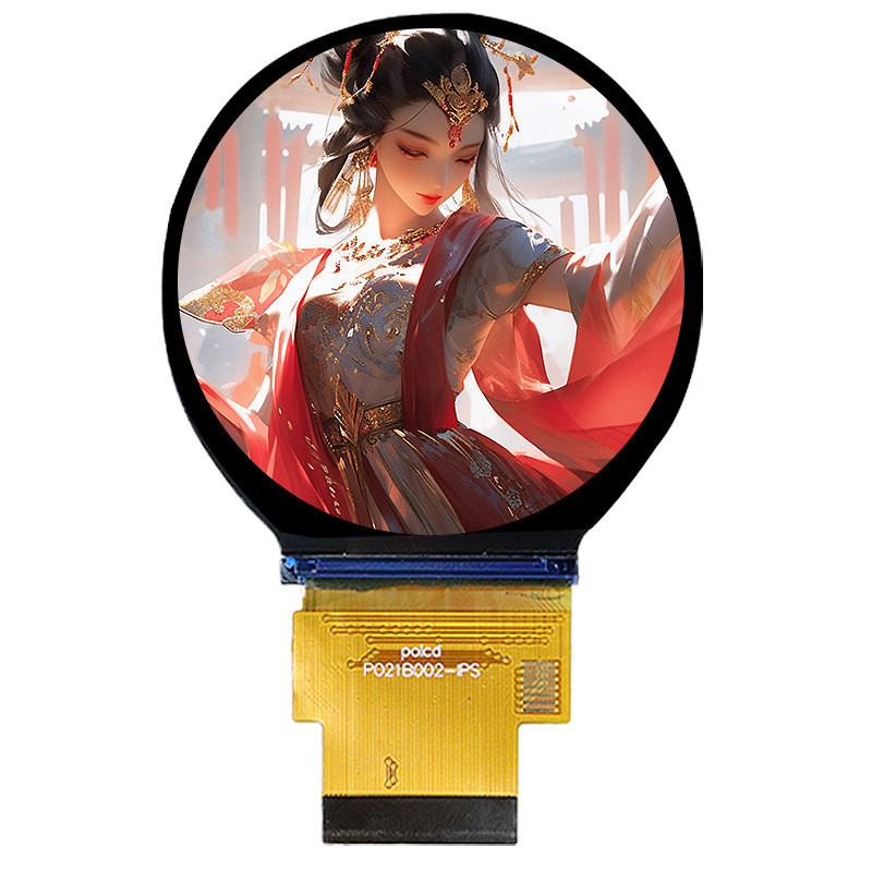 TAM 2.1-inch Round IPS Display RGB SPI Interface ST7701S Driver IC