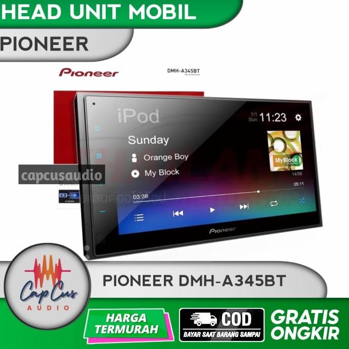 Miliki Head Unit Android 6,8 Inch Pioneer / Head Unit Pioneer Dmh-A345Bt Ori