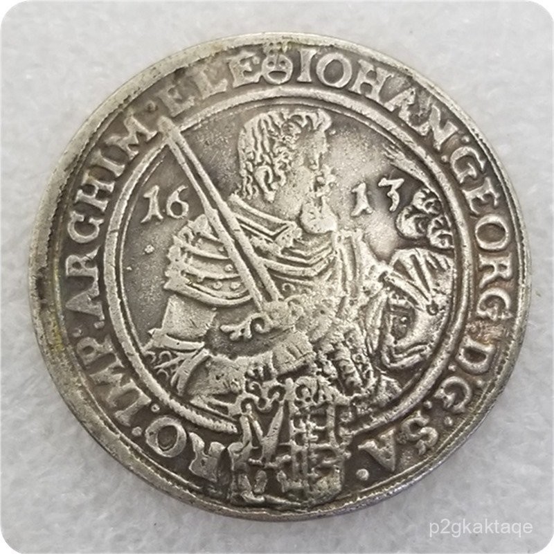 Kerajinan Koin Jerman 1613Bahan Kuningan Koin Perak Peringatan1829