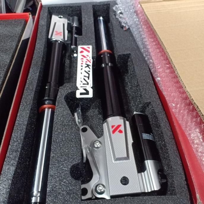 suspension shock depan ktc kytaco sff-20 new fazzio/ mio sporty smile