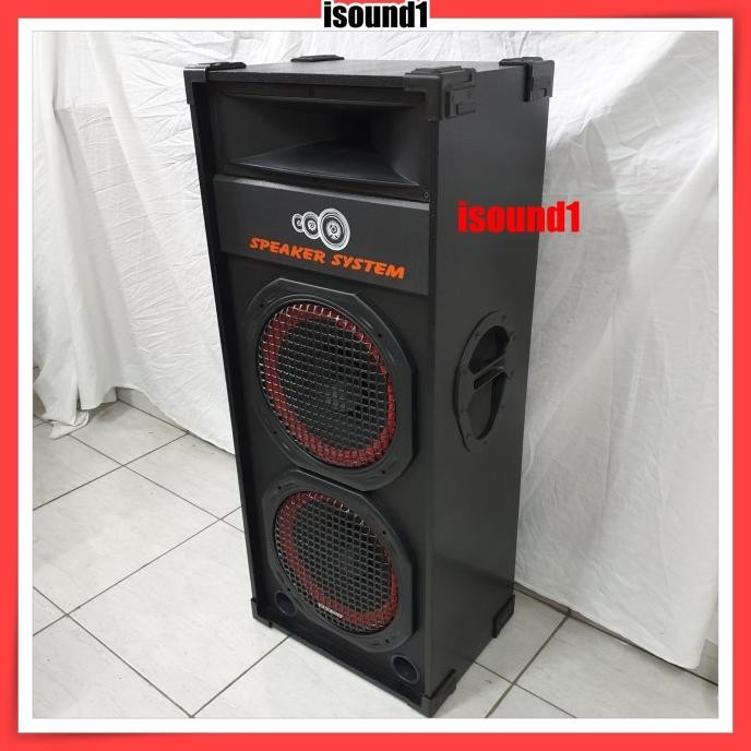 Speaker Pasif Pa 12X2 Polygrand 12 Inch 12Inch Double Speaker New Stok