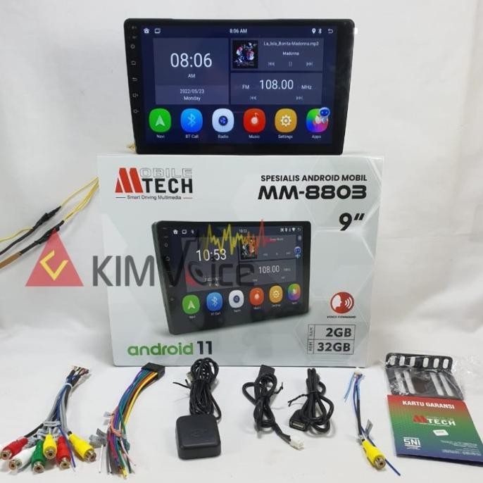 Terjangkau Head Unit Android 10 Inch Mtech Mm-8803 Ips Quantum Display Android 10