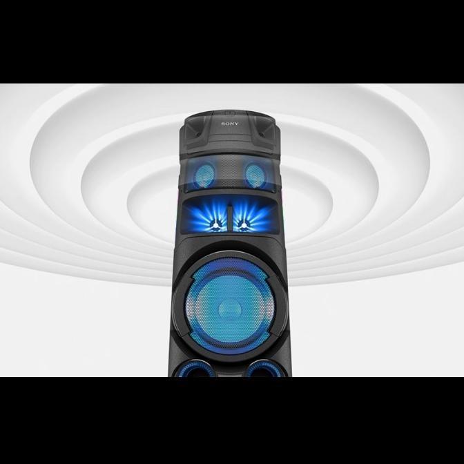 Sony Mhc V83D - Audio Party Speaker Portable Karaoke Bluetooth Mhc V83 New Stok