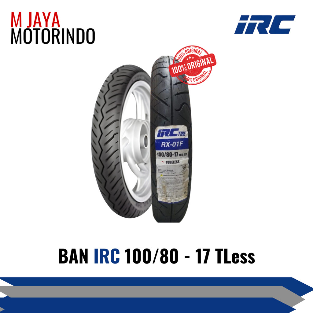 BAN IRC 100/80 - 17 TLess