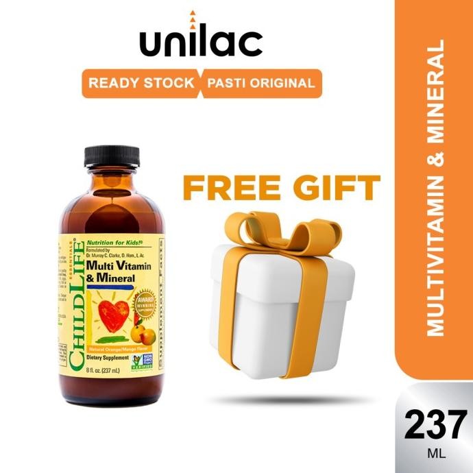 Ready Childlife Multivitamin Dan Mineral - Child Life Vitamin Anak Bayi