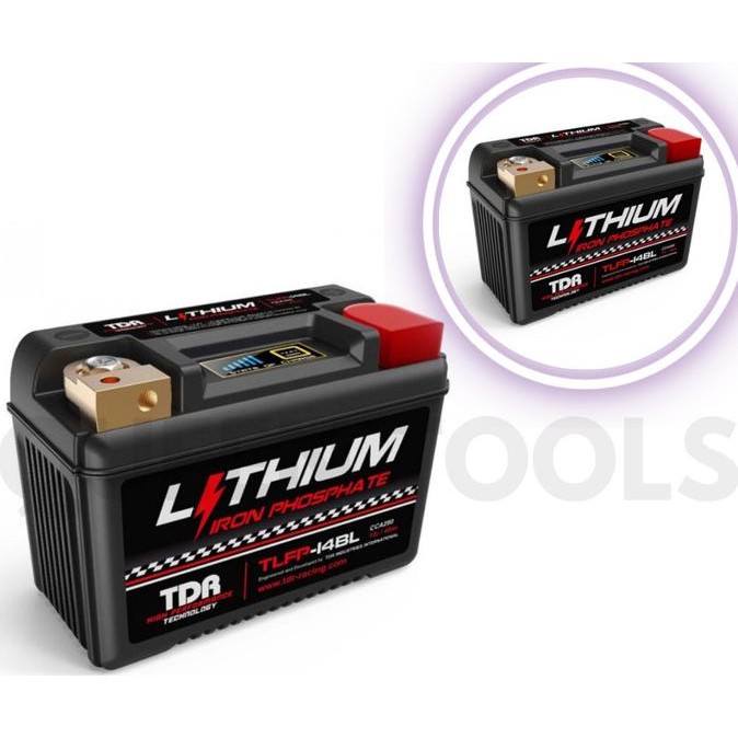 Aki Motor TDR Lithium Xmax X-Max TLFP-14BL Original