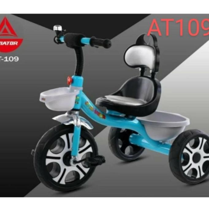 Ready Sepeda Roda Tiga Anak Balita Tricycle AVIATOR AT109 AT 109 AT-109