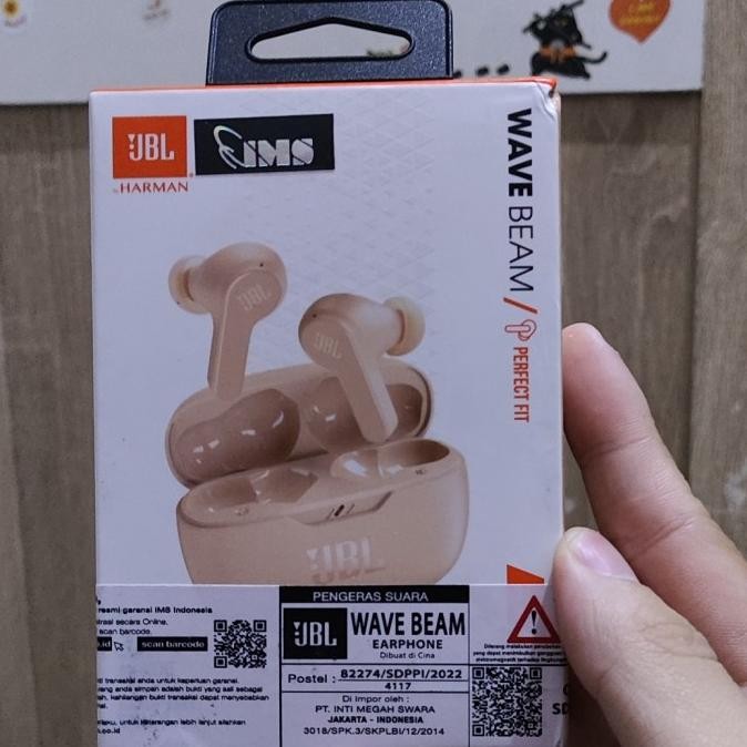 Jbl Wave Beam True Wireless Earbuds Tws Earphone Original Resmi New Stok