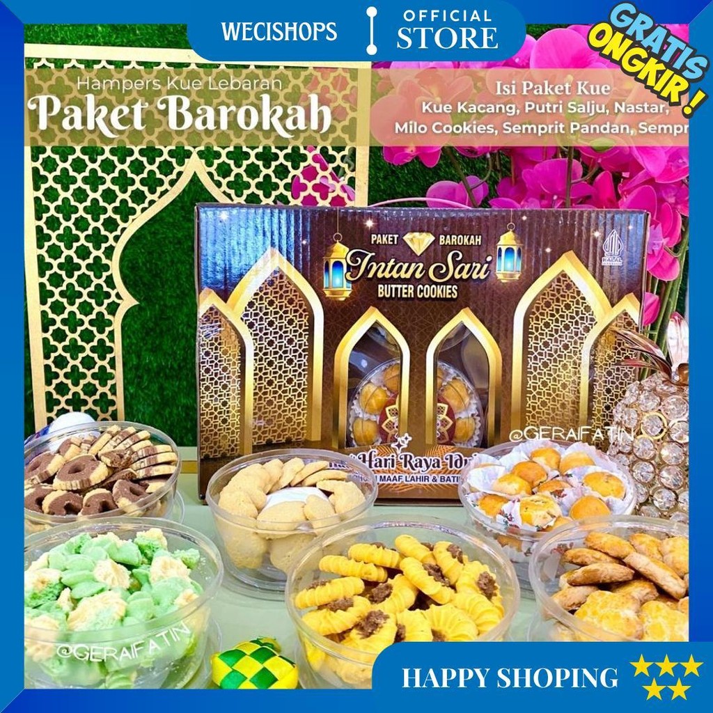 

Gerai Fatin!! Ovina Parsel Ramadhan Kue Kering Paket Makmur Hampers Idul Fitri / Paket Kue Kering Lebaran 2025 D Cod