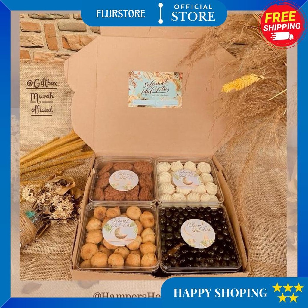 

Hampers Kue Kering Premium/Hampers Ramadhan/Eid/Hampers Murah D Sale