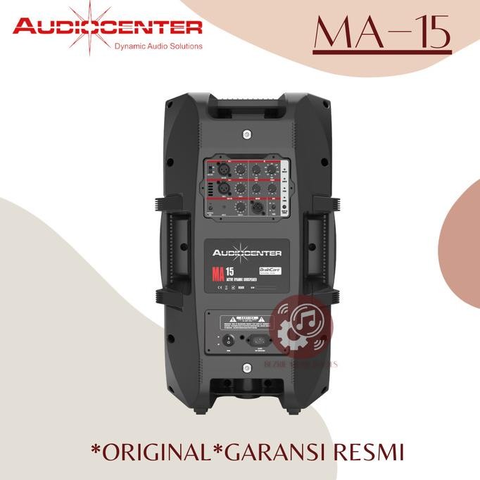 Speaker Audiocenter Ma15 15" Full Range Dsp-Controlled Speaker Aktif New Stok