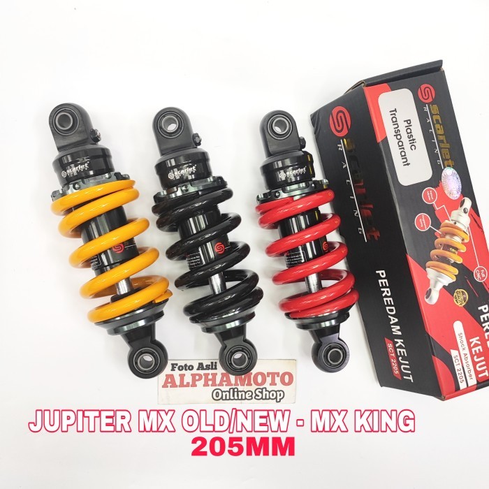 Monoshock Scarlet Jupiter Mx Lama New King Shock Belakang 135 Ride It