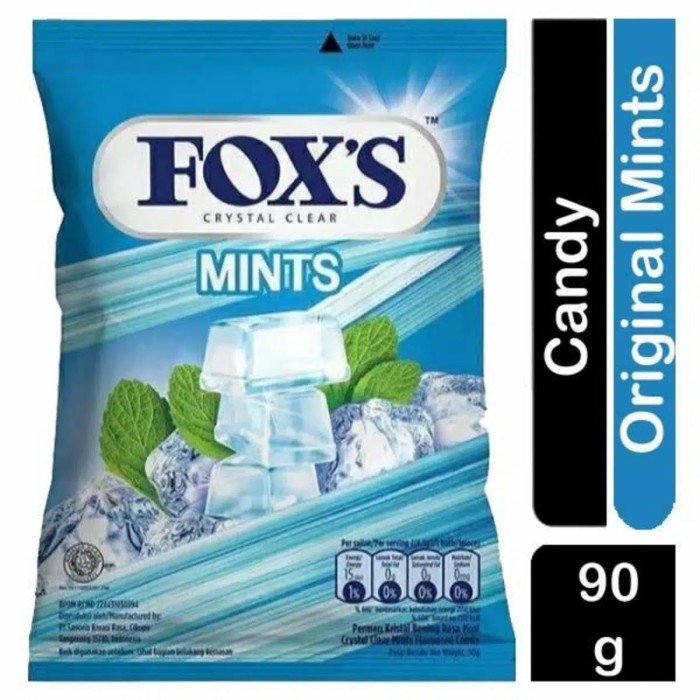 

Fox's Crystal Clear Original Mints 90 G