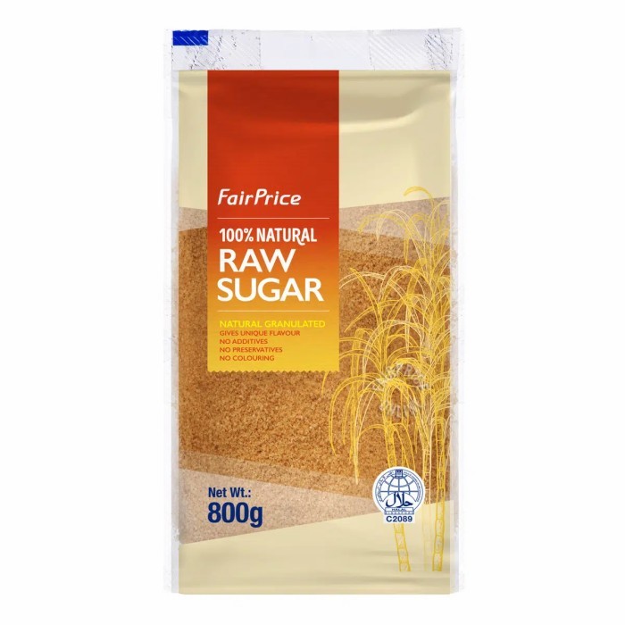 

FairPrice Raw Sugar - Granulated 800g