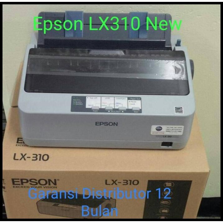 Printer Epson Lx310 New Epson Dotmatrix Lx310 Baru Distributor Lx 310
