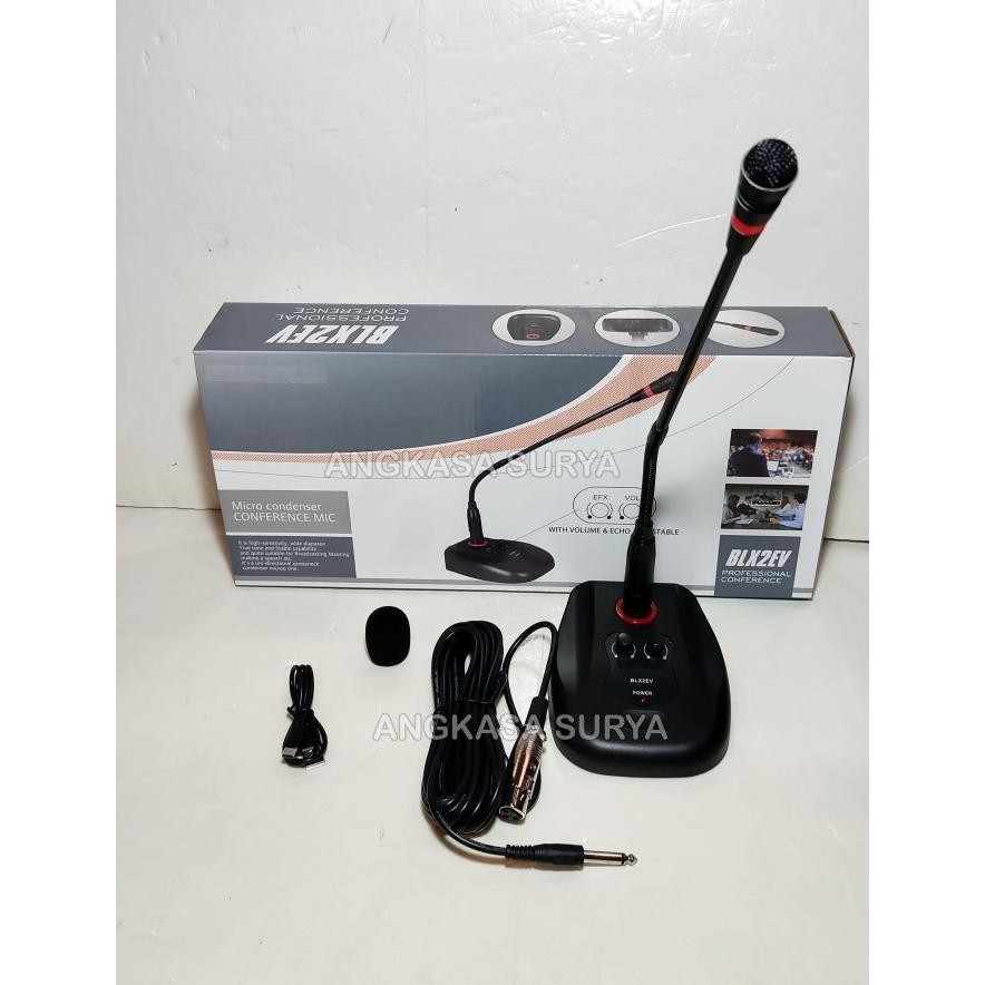 Terlaris Mic Kabel Meja SH BLX2EV Podium BLX 2 EV Conference Echo SALE