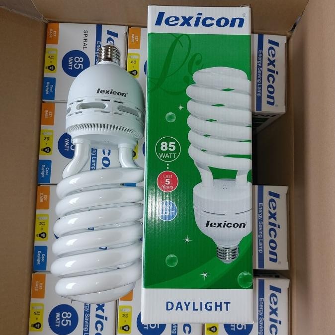PROMO Sale Lampu Spiral Jumbo 85 Watt Lexicon Putih Bergaransi