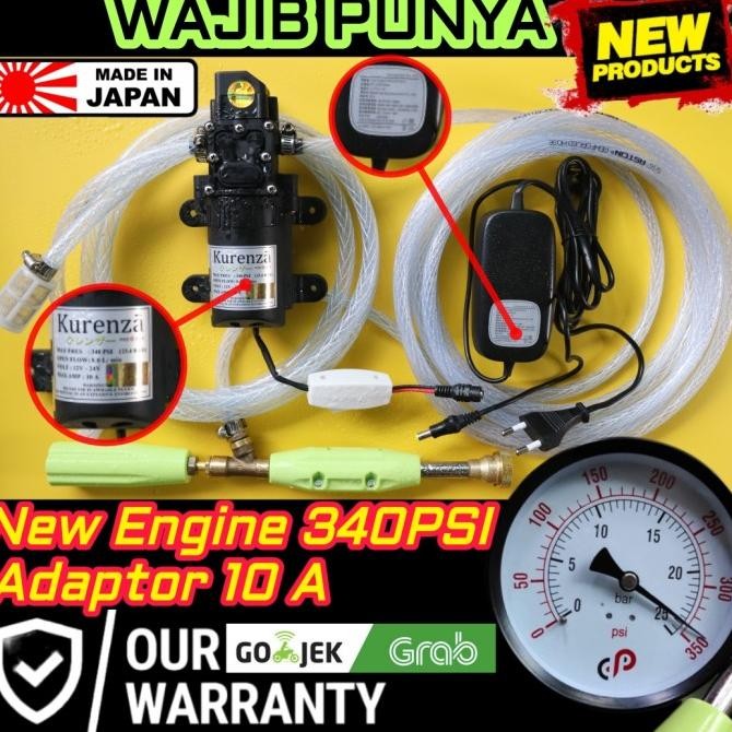 Free Adaptor - Dapat Colok Ke Listrik Alat Mesin Cuci Steam Motor