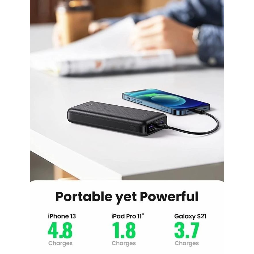 Ugreen Powerbank 20000Mah Power Bank Pd Qc 3.0 Iphone Samsung 20W Original Dan Terpercaya