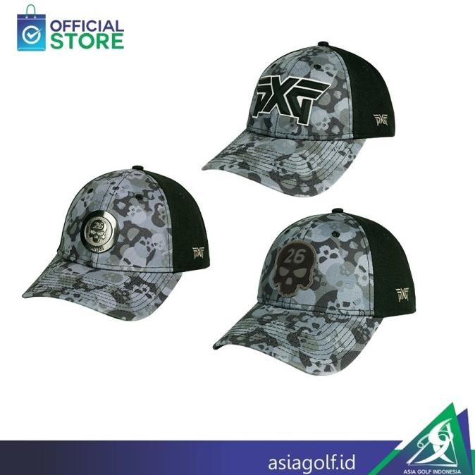 CO Golf Cap PXG Darkness Skull | Topi Golf PXG Camo