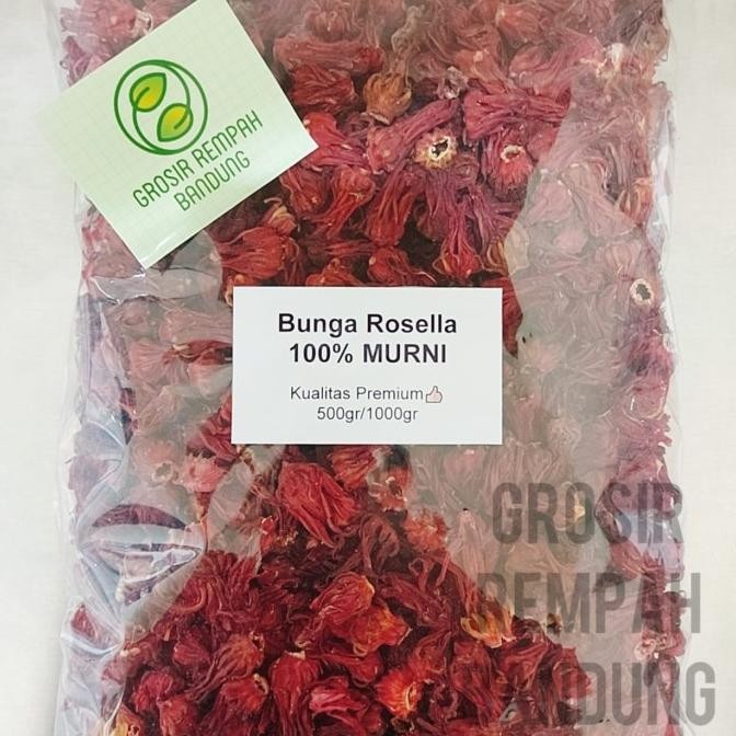 

Siap Kirim Bunga Rosella Merah Kering Bersih Pilihan / Rempah / Kualitas Terbaik