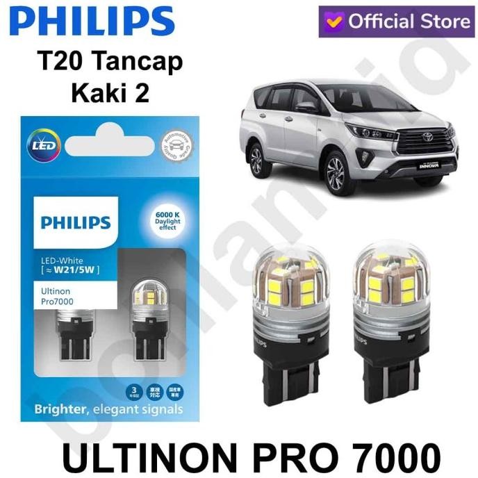 Lampu - Lampu Led Senja Kota Innova Reborn Philips Ultinon Pro6000 T20 Putih