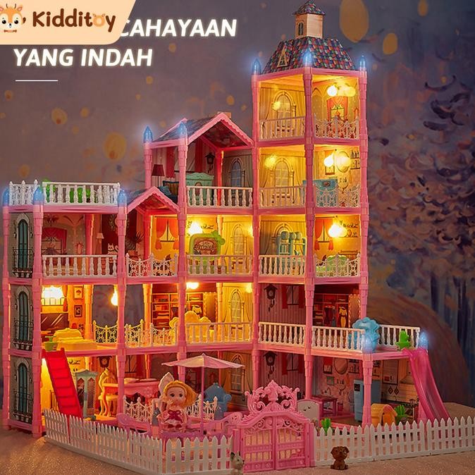 mainan rumah rumahan anak Rumah Boneka mainan anak cewek