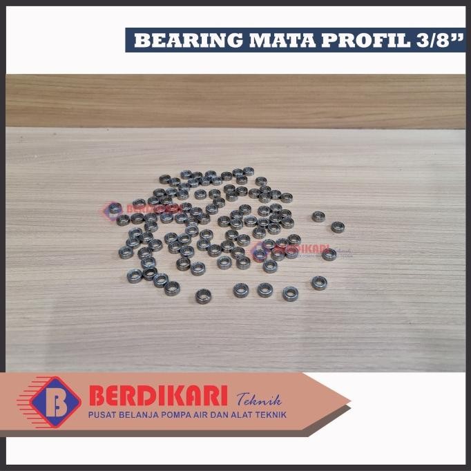 Open DS] Router Bits Bearing 3/8" (9.5mm) lahar mata profil kecil
