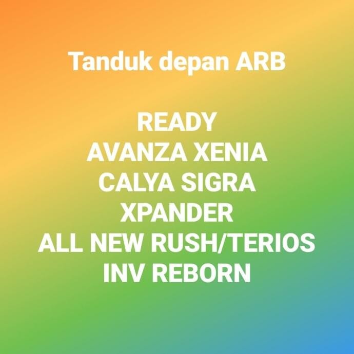 tanduk depan innova reborn bumper depan arb innova reborn towing drl Original dan Terpercaya