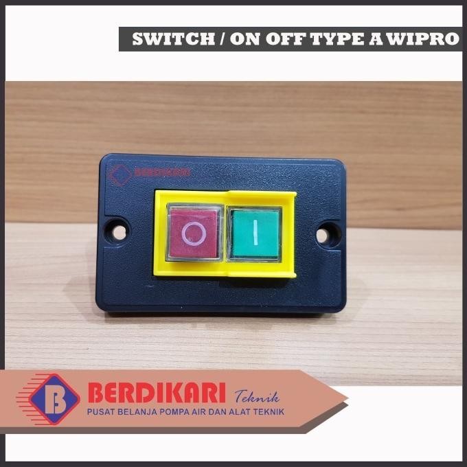 {{{{}}] Switch saklar on off bor duduk band saw bubut kayu type A Cover Wipro
