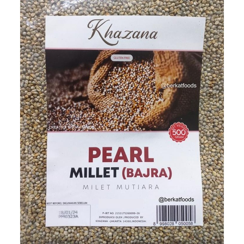

/////] Pearl Millet / Bajra Milet / Biji Serealia Mutiara Kambu Gluten Free