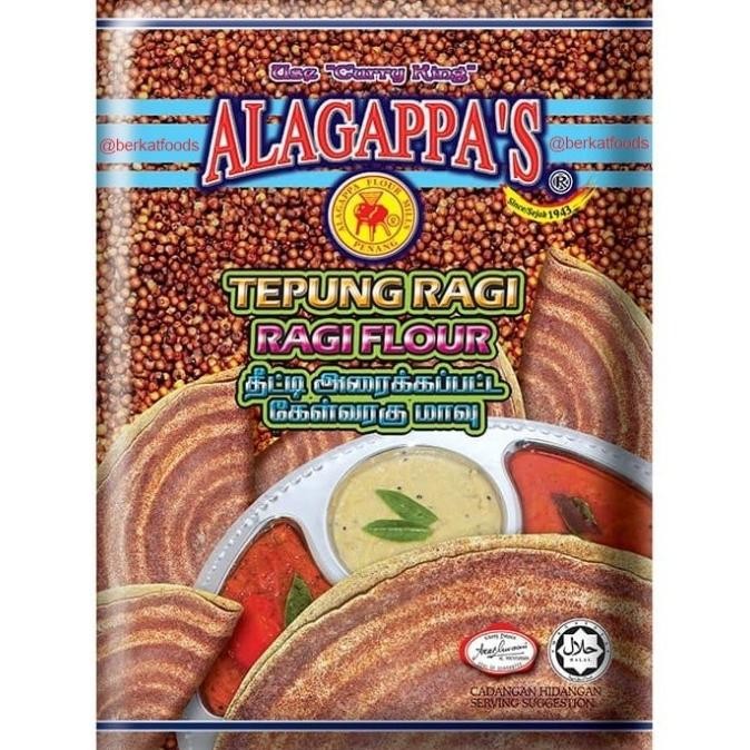 

Ready oke] Tepung Ragi Alagappa's / Ragi Flour / Finger Millet Powder Premium