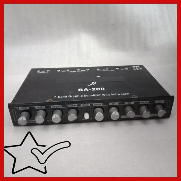 [ANS] PRE AMP 7 BAND GRAPHIC EQUALIZER