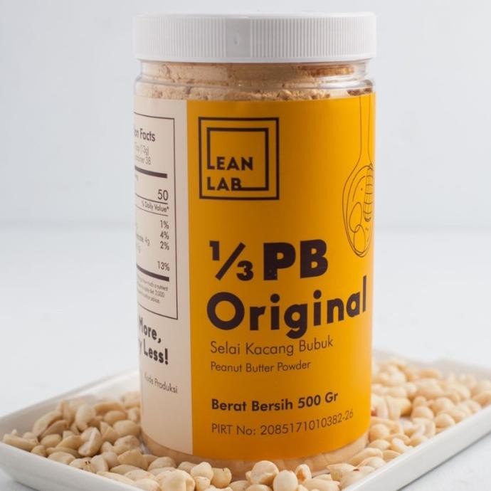 

Lean Lab Selai Kacang Bubuk 500 Gr / Peanut Butter Powder Original Dan Terpercaya