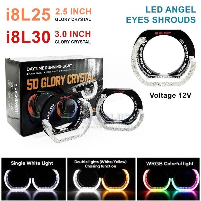 " Shroud Projie Matrix 2.5Inch 3Inch 5D Glory Crystal Shroud Laser L Rgb "