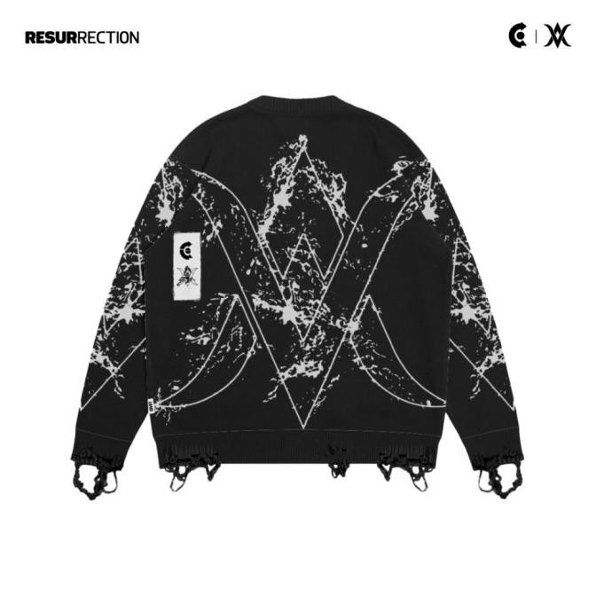 Sale Gvfi X 510 Cracked Knit Black