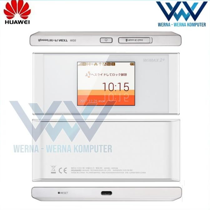 BEBAS ONGKIR - Huawei Modem 4G LTE WiFi Elite 5 Wimax 2 Mifi portable Touchscreen