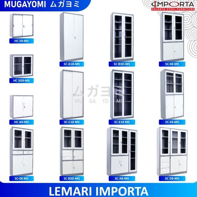 

Lemari Arsip Besi Kantor Filing Kabinet Importa Series