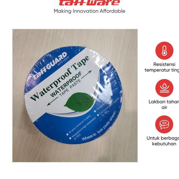 

Taffguard Laban Alunium Foil Butyl Adheive Duct Tape 10Cm10