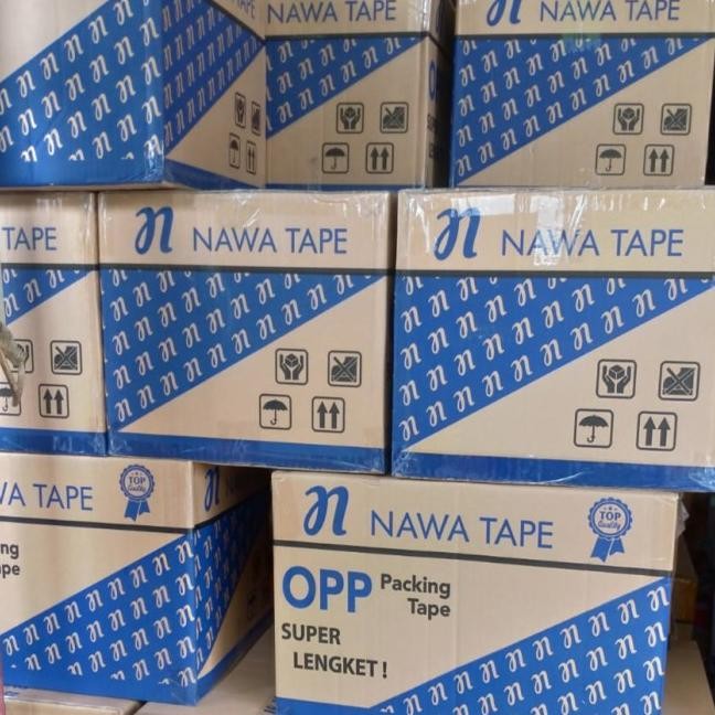 

1 Du Nawa Tape Laban Bening Colat 45 Mm 90 Yard Bc Huu Ojol