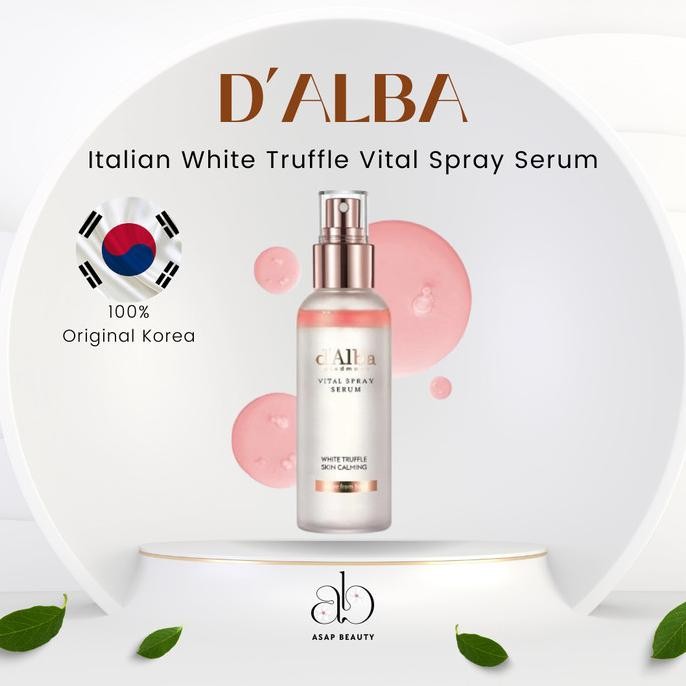 BEST SELLER [BARANG READY] DALBA WHITE TRUFFLE SUPREME INTENSIVE SERUM 100ML/50ML / D'ALBA KOREA / S