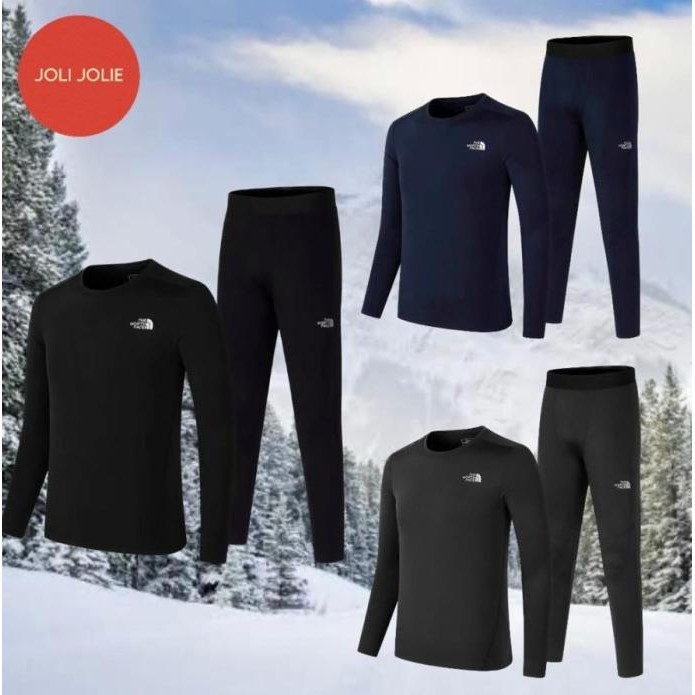 Men Underwear Long John Winter Baju Dalaman Pria Musim Dingin Import Original Dan Terpercaya